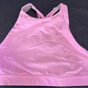Pink Sports Bra